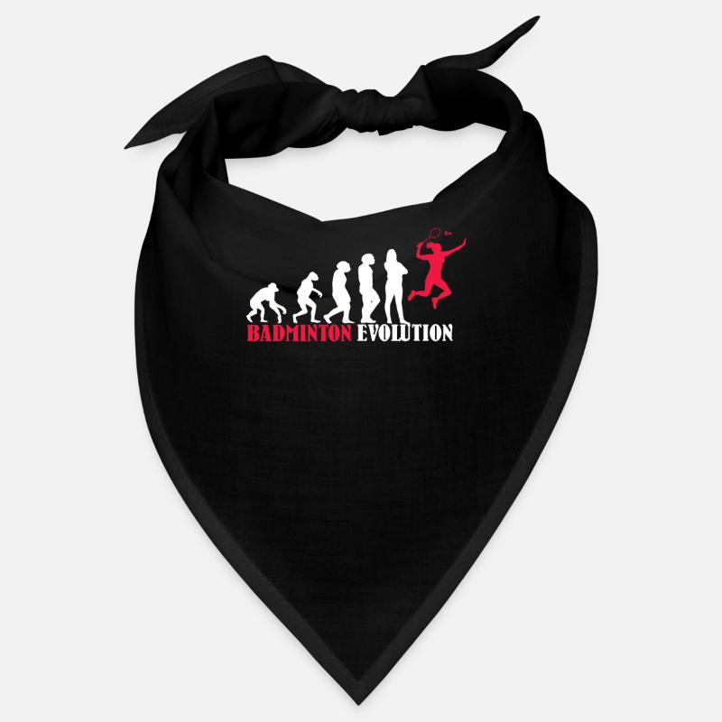 Badminton Evolution Design als Geschenk Bandana