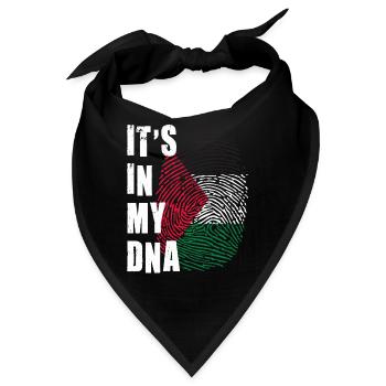 Free Palestine Palestina Freiheit - Bandana - Schwarz - Vorne