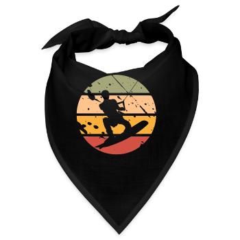 Wakeboard Wakeboarder - Bandana - Schwarz - Vorne
