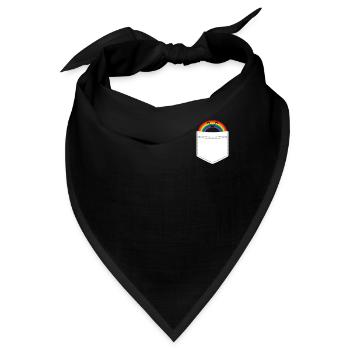 LGBTQ - Bandana - Schwarz - Vorne