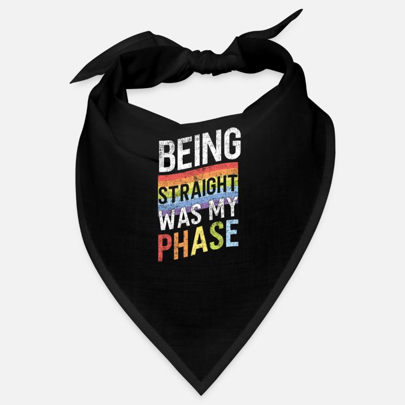 LGBT Pride Rainbow Être hétéro Bandana