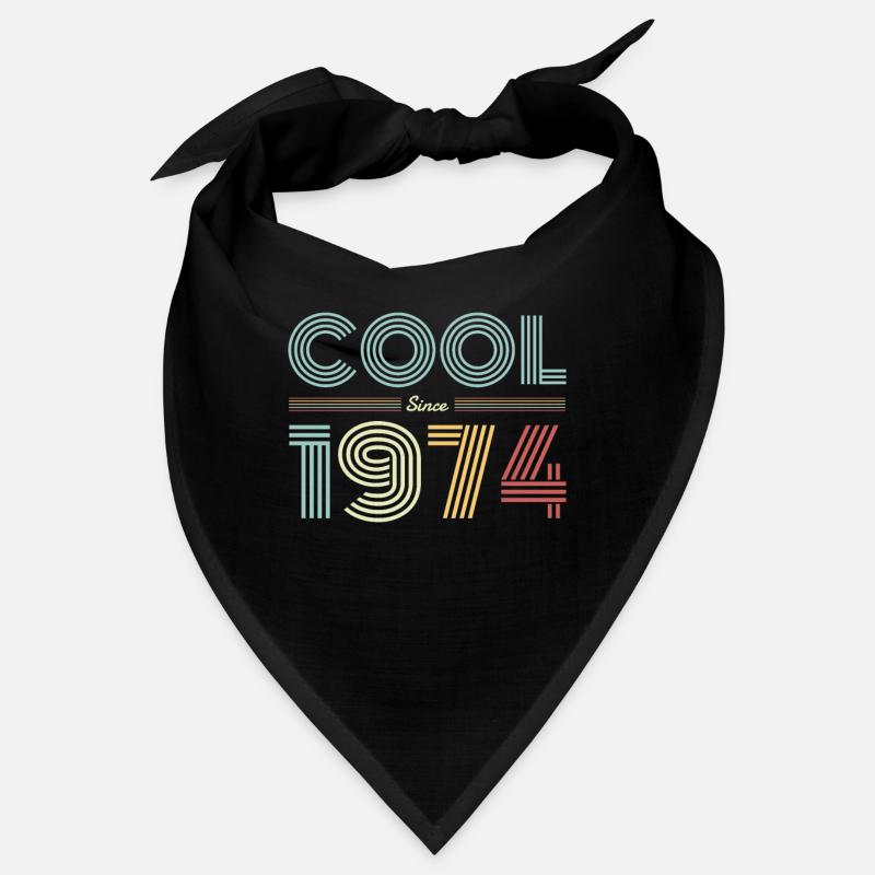 1974 cadeau d'anniversaire construit dans l'année de naissance 74 Bandana