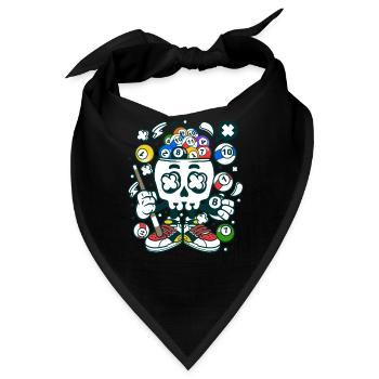 Billard - Bandana - Schwarz - Vorne