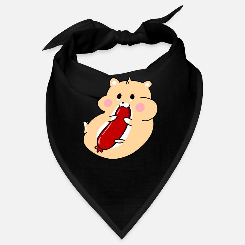 Hamsters with salami Bandana