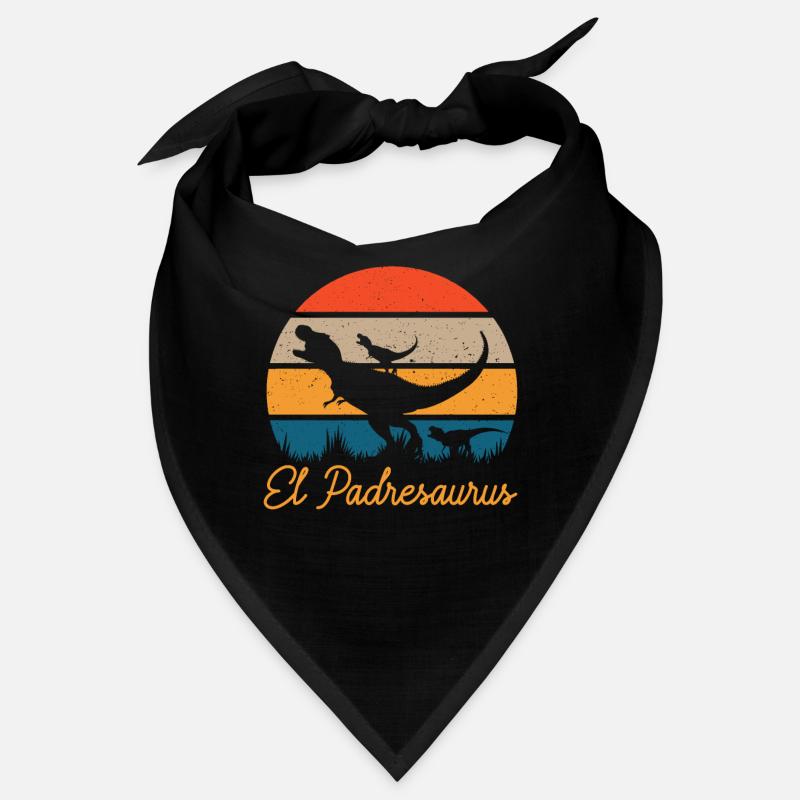 El Padresaurus Cadeau Papa Espagnol Humour Bandana