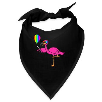 LGBT - Bandana - Schwarz - Vorne