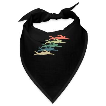 Schwimmen Schwimmer - Bandana - Schwarz - Vorne