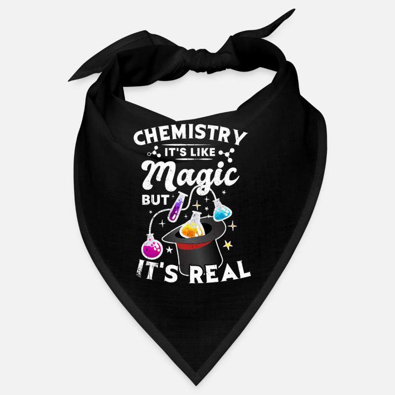 Chimie Tshirt neutron atome molécule professeur Alchimie Bandana