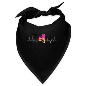 Klettern Outfit - Bandana - Schwarz - Vorne