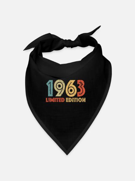 Limited Edition 1963 - Bandana - noir - Devant