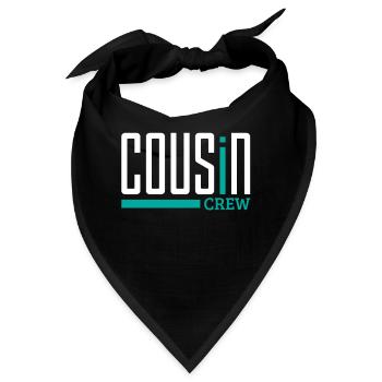 Cousin Cousin Crew - Bandana - Schwarz - Vorne
