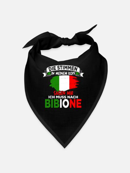 Bibione Geschenk - Bandana - Schwarz