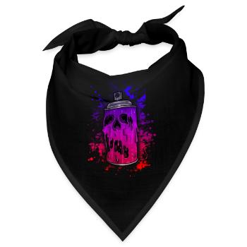 "Sprayer of Death" The Graffiti Style - Bandana - Schwarz - Vorne