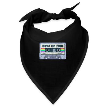 1981 - Bandana - Schwarz - Vorne