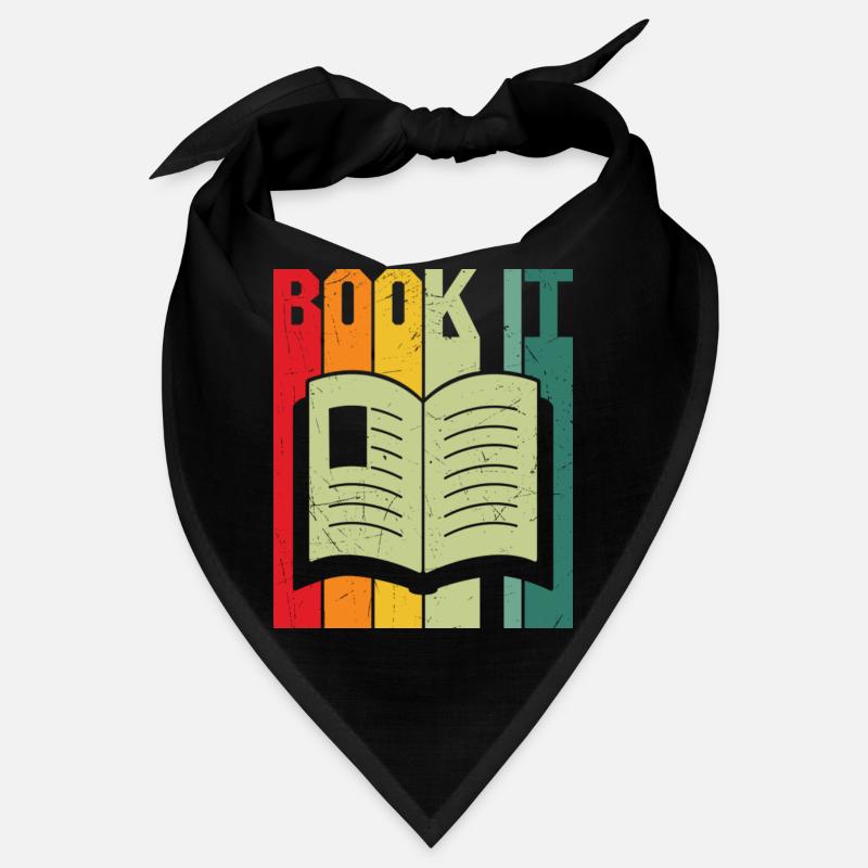 Book it reading book lover Bandana