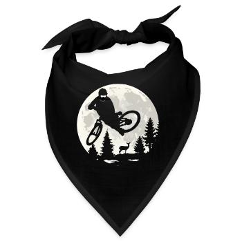 Mountain Biking - Bandana - Schwarz - Vorne