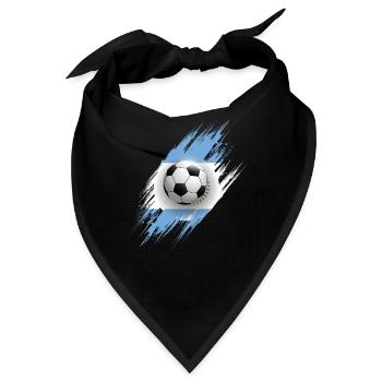 Argentinien - Bandana - Schwarz - Vorne