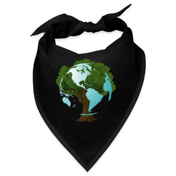 Land - Bandana - Schwarz - Vorne