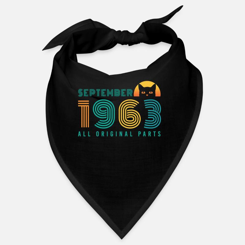 Chats Septembre 1963 Rétro Bandana