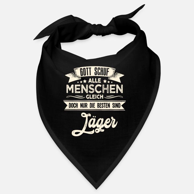 Gott schuf Jäger besser Jäger Bandana