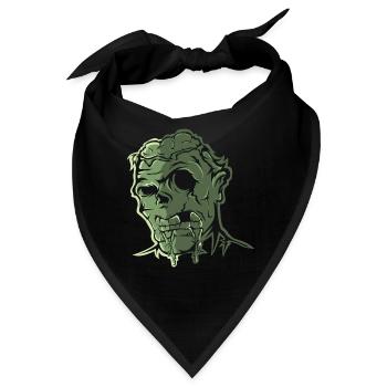Zombie - Bandana - Schwarz - Vorne