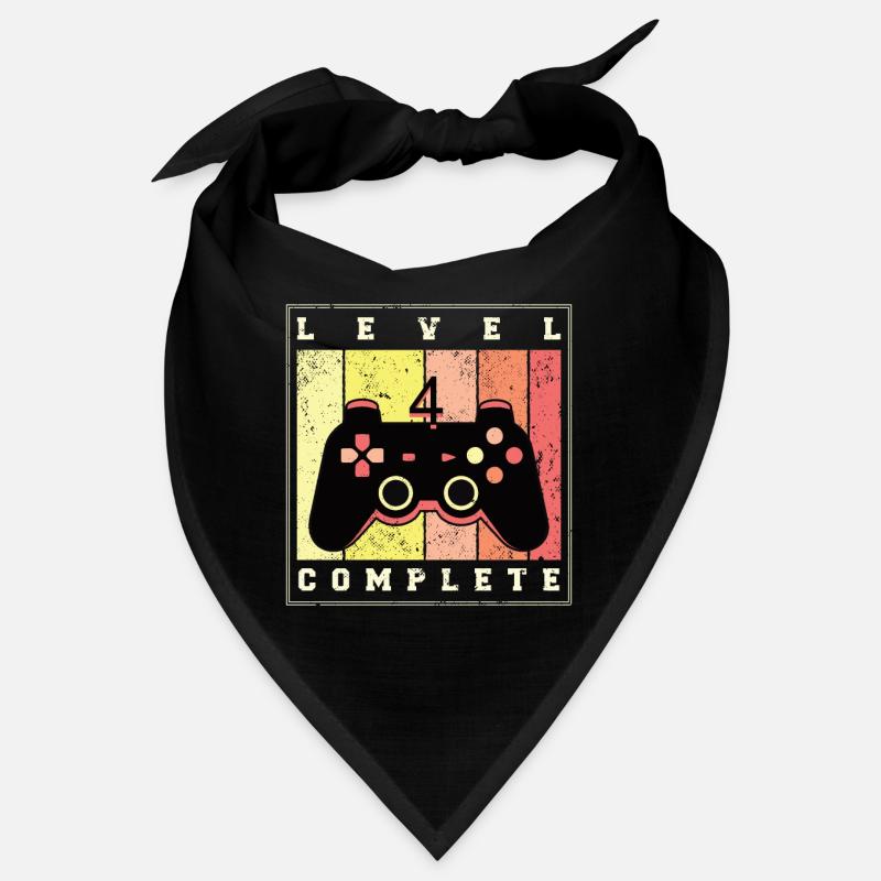 Level 4 Complete - Geburtstag Geschenk Bandana
