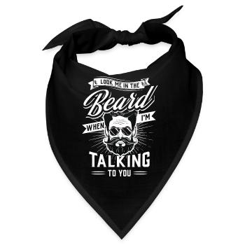 Bart - Bandana - Schwarz - Vorne