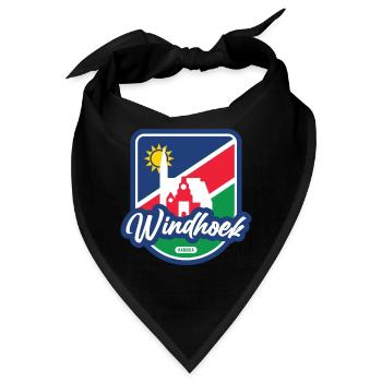 Windhuk - Namibia - Bandana - Schwarz - Vorne