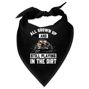 Playing In The Dirt UTV 4x4 Buggy SxS - Bandana - Schwarz - Vorne
