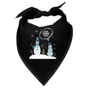 Biologie Biologe Wissenschaftler - Bandana - Schwarz - Vorne