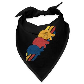 Schildkröte Schildkröten - Bandana - Schwarz - Vorne