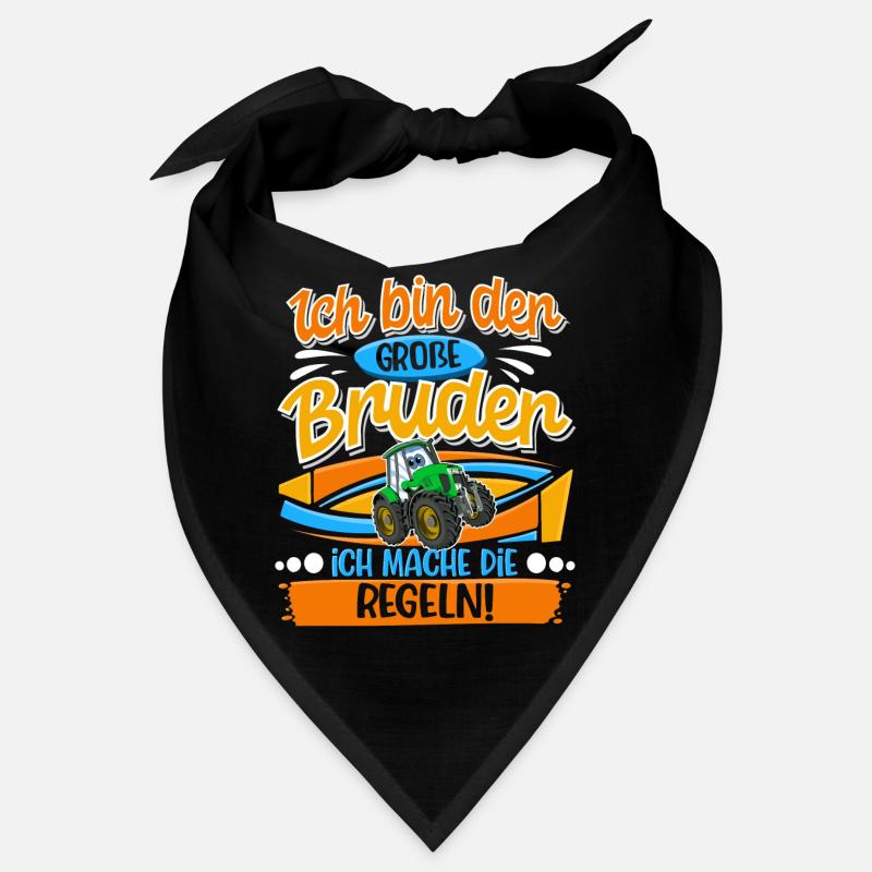 Traktor Großer Bruder - Bandana - Schwarz