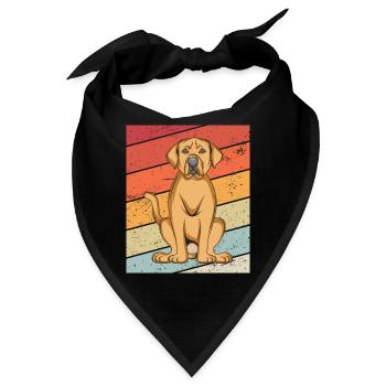 Broholmer - Bandana - Schwarz - Vorne