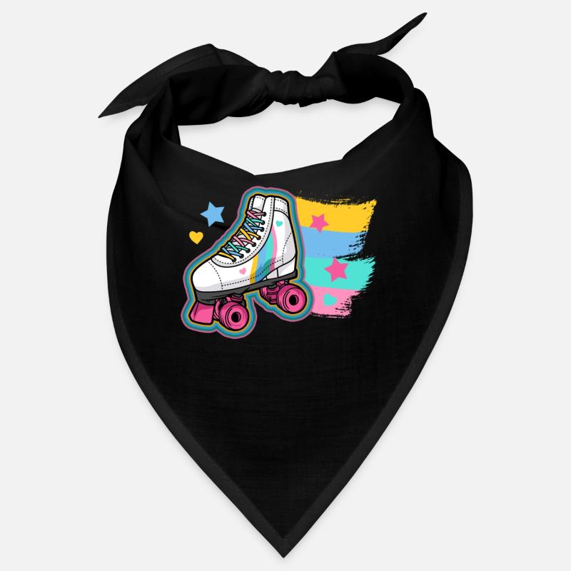 Rollschuhe Rollschuhläufer - Bandana - Schwarz