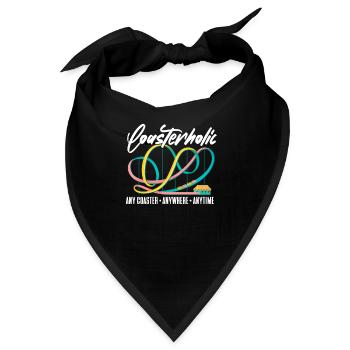 Achterbahn - Bandana - Schwarz - Vorne