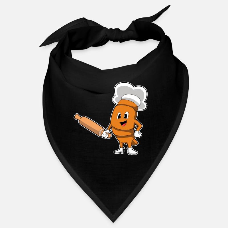 Bread Baker Rolling Pin Baking Bandana