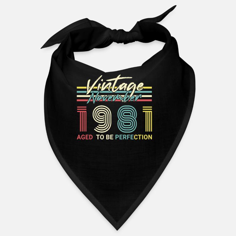 Geschenkidee 1981 November Retro Bandana