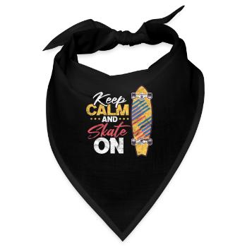 Longboard - Bandana - Schwarz - Vorne
