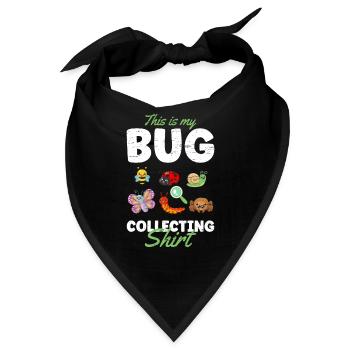 Bug Collecting Dies ist mein Bug Collecting - Bandana - Schwarz - Vorne