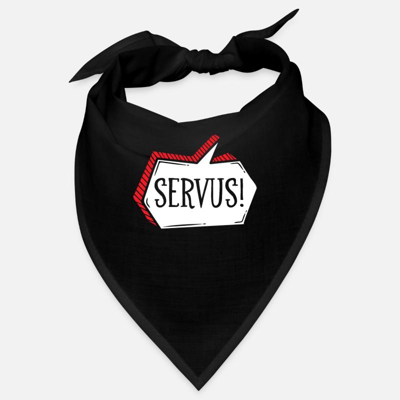 Servus - Bandana - Schwarz