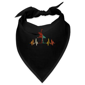 Ballet Ballerina Balletttänzerin Tütü Balettschuhe - Bandana - Schwarz - Vorne