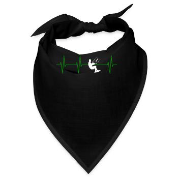Kitesurfing Present For Your Mom And Dad - Bandana - Schwarz - Vorne