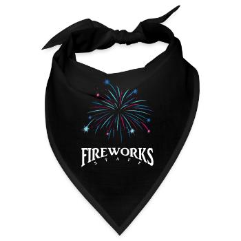 Firework Staff Feuerwerk Pyrotechnik - Bandana - Schwarz - Vorne