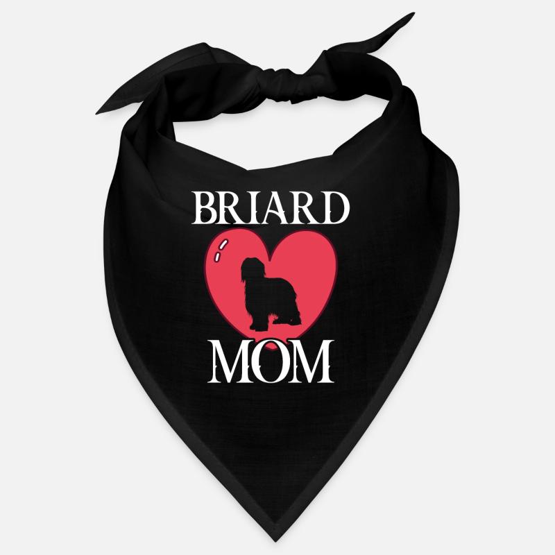 briard mom dog Bandana