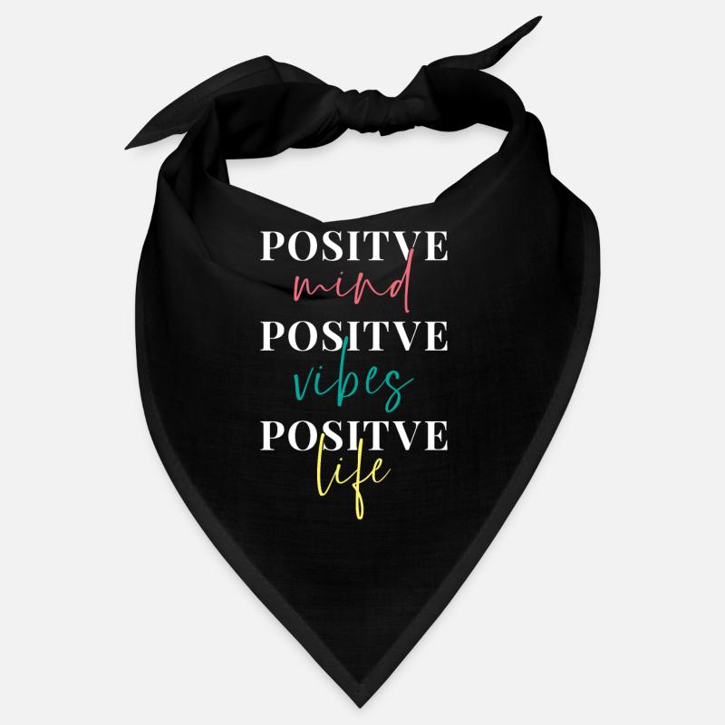 Positive Thinking Saying Bandana