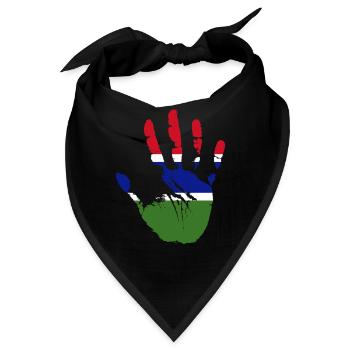 Gambia - Bandana - Schwarz - Vorne