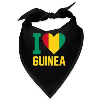 Guinea - Bandana - Schwarz - Vorne