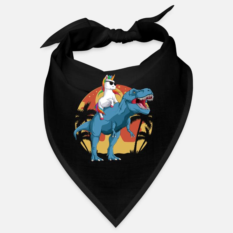 Einhorn T Rex Geschenk Dinosaurier Junge Mädchen Bandana