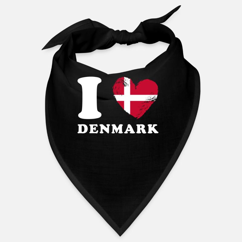 Dänemark I love Denmark Bandana