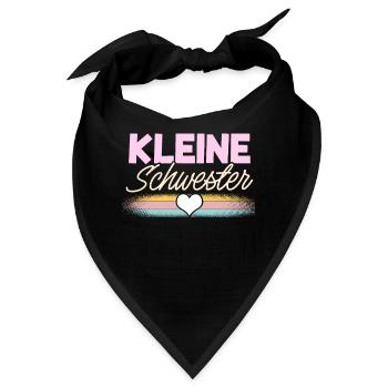 Kleine Schwester - Bandana - Schwarz - Vorne